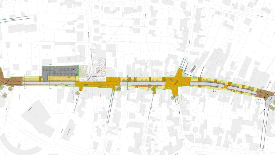 Umgestaltung Haupt- und Bahnhofstraße